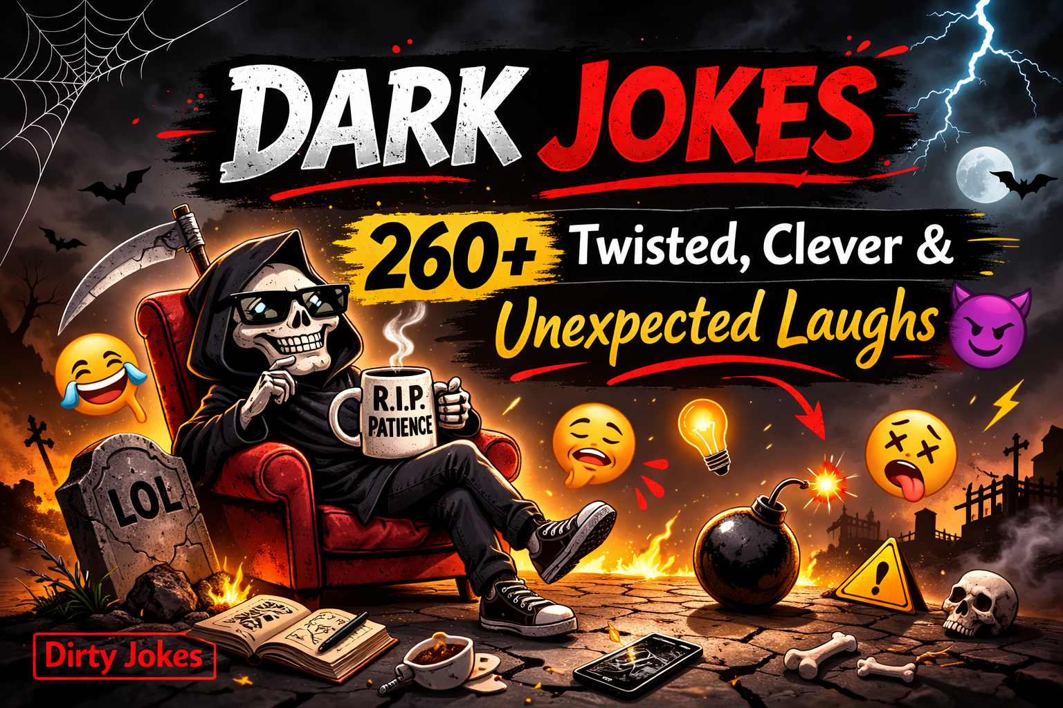 dark jokes