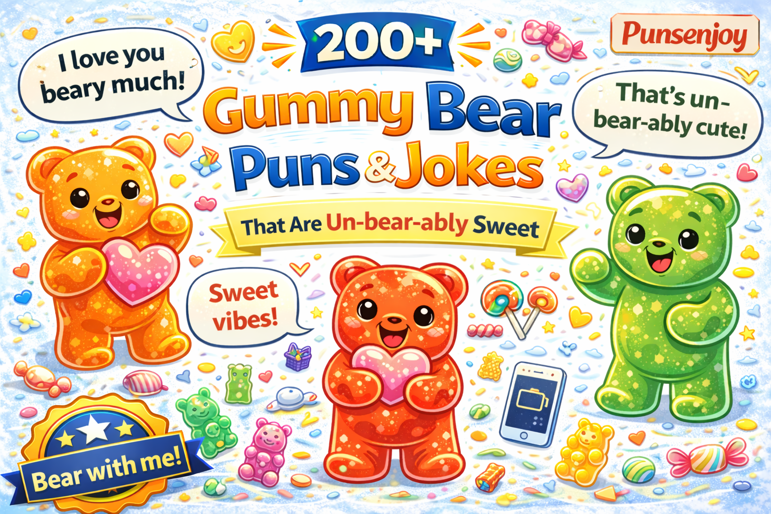 gummy bear puns