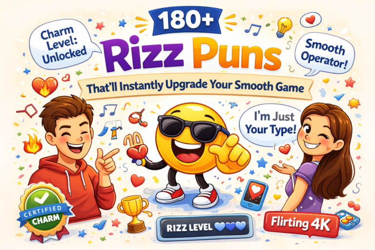 180+ Rizz Puns That’ll Instantly Upgrade Your Smooth Game