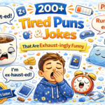 tired puns