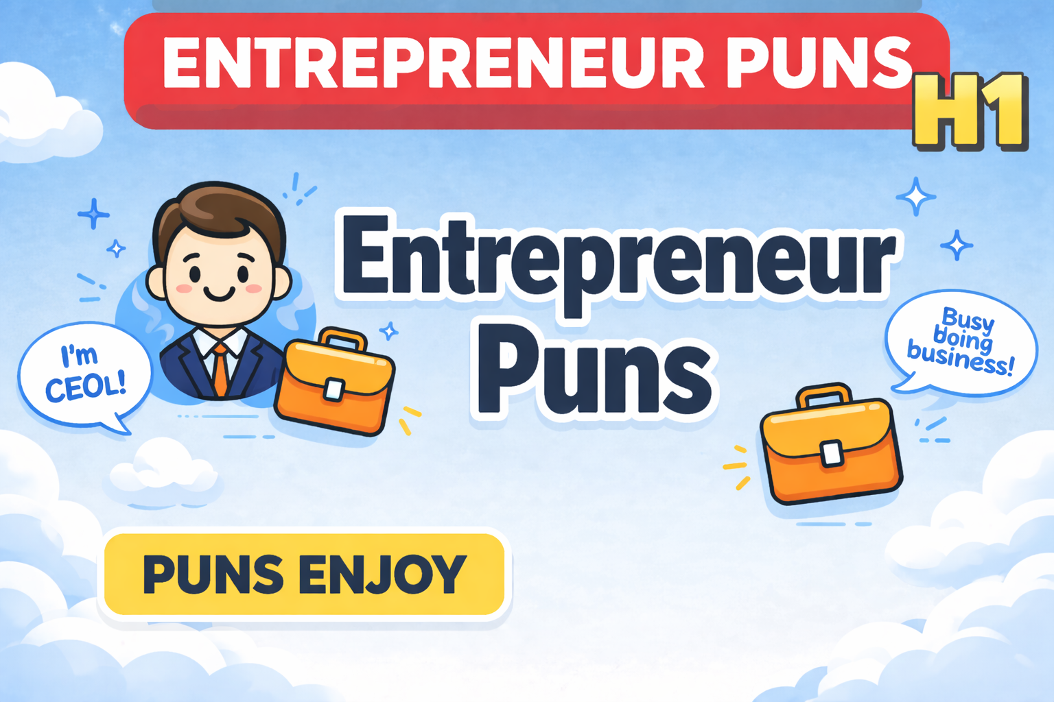 entrepreneur puns