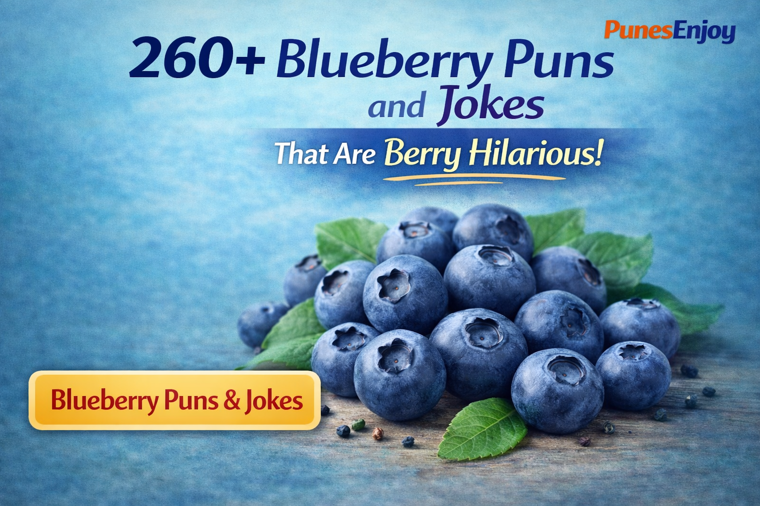 blueberry puns and jokes