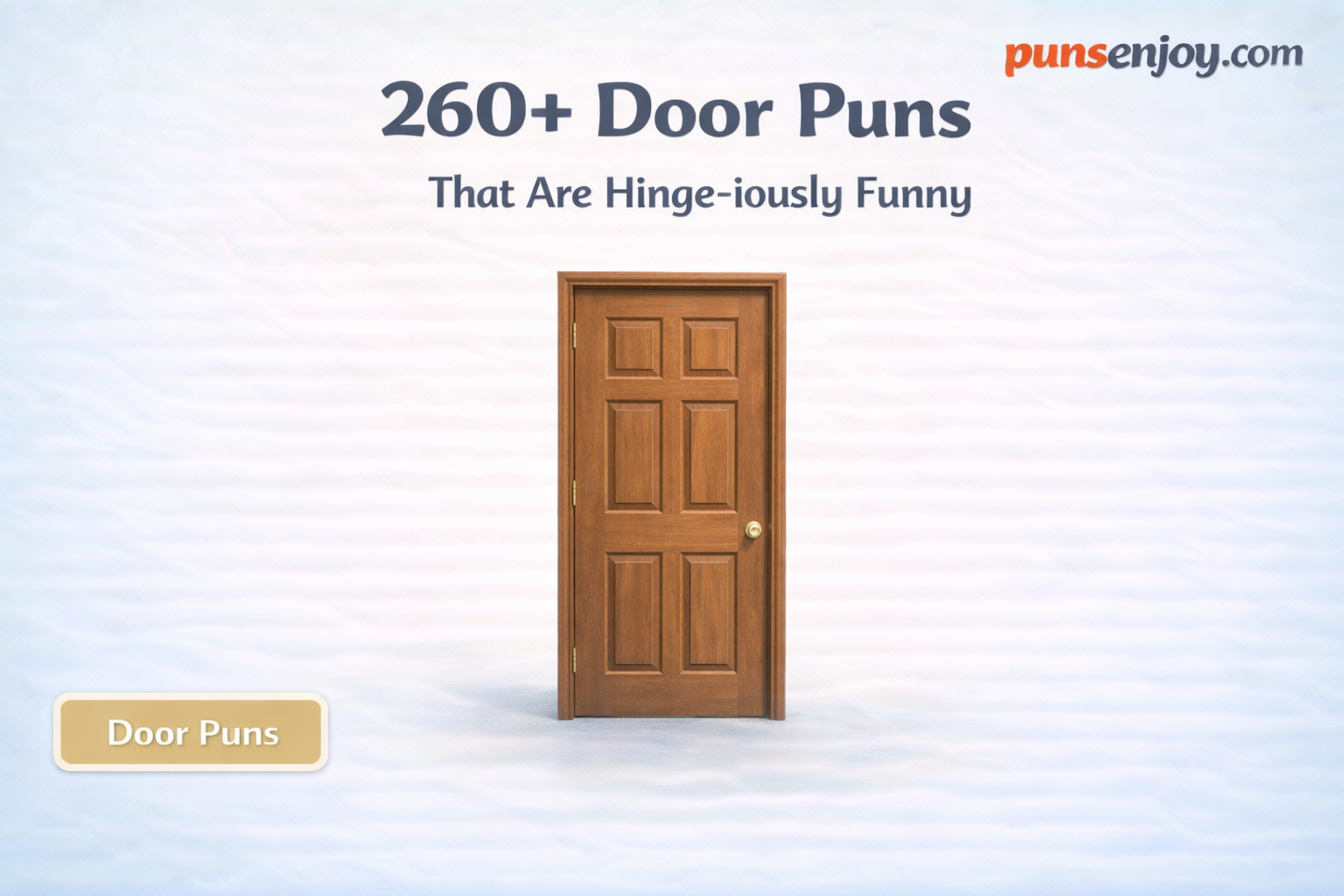 door puns