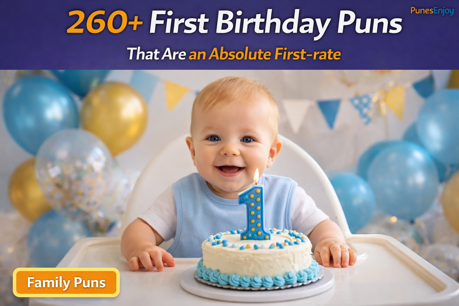 first birthday puns