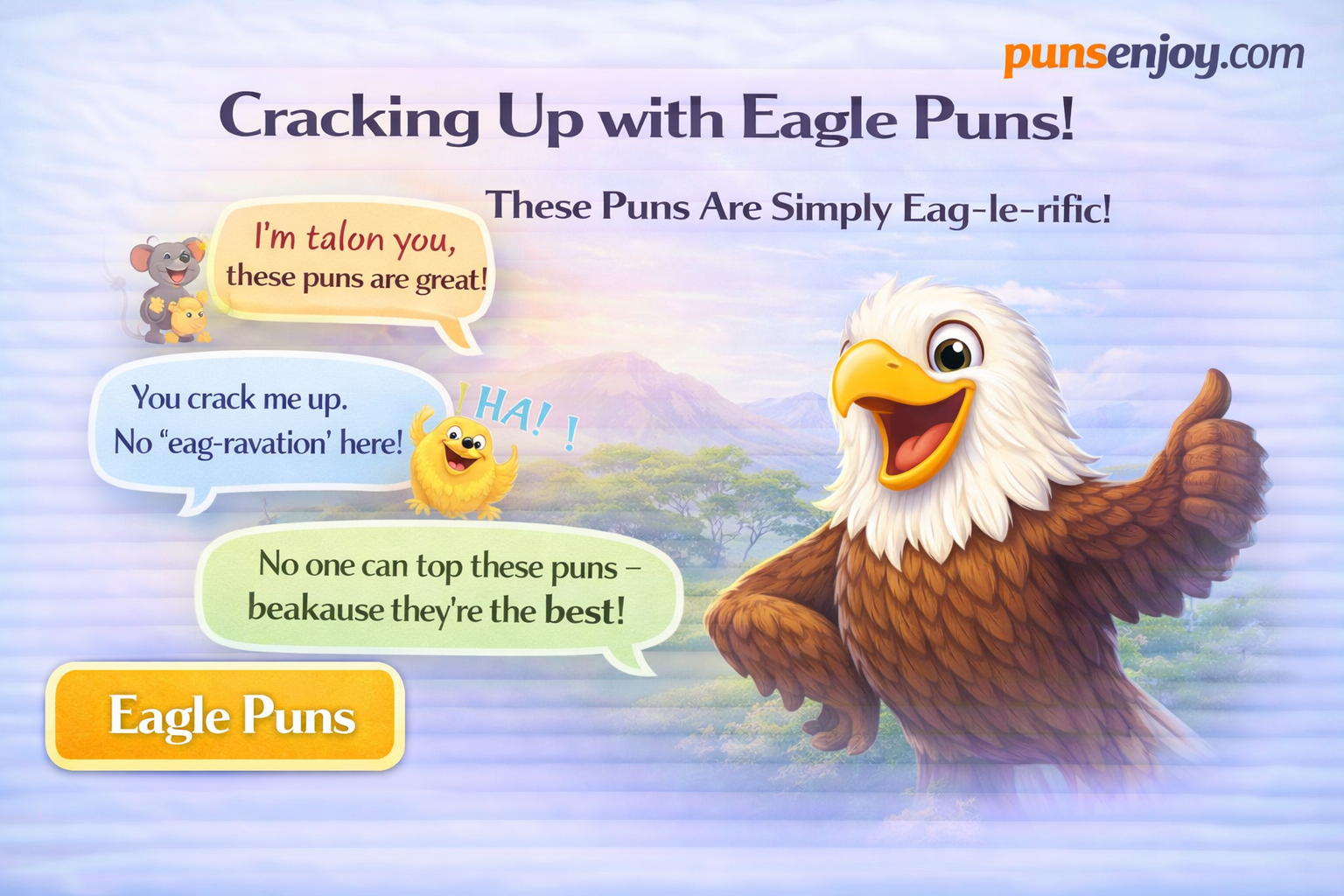 funny eagle puns