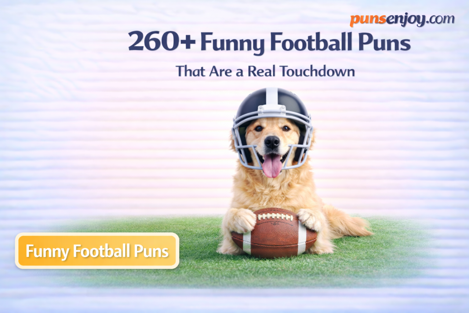 funny football puns