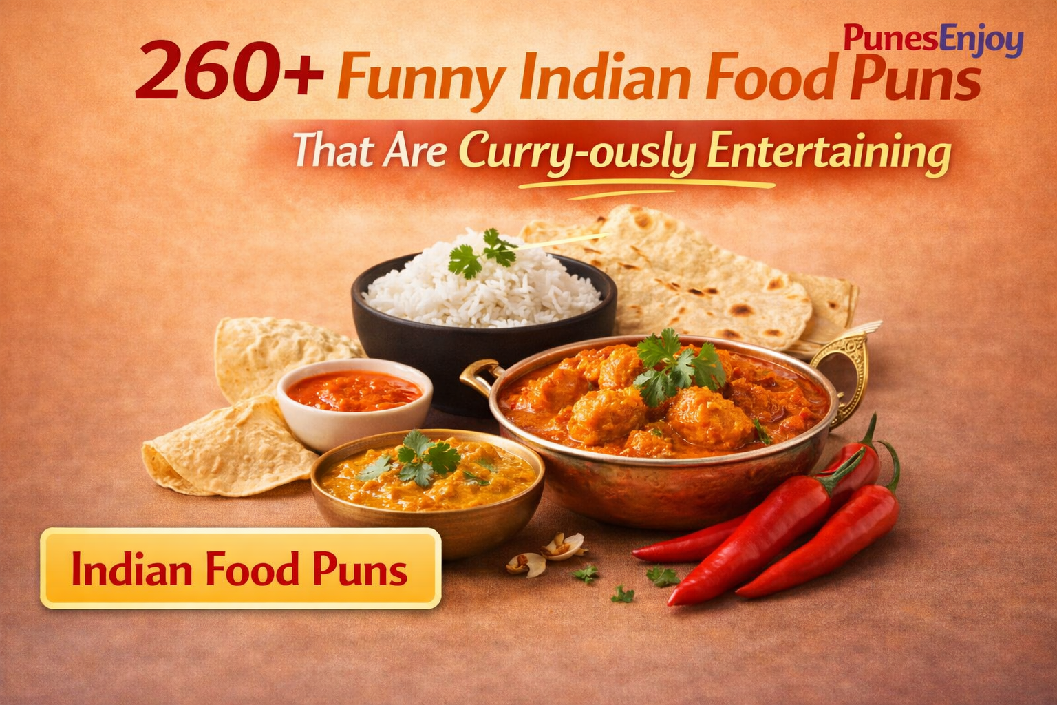 funny indian food puns
