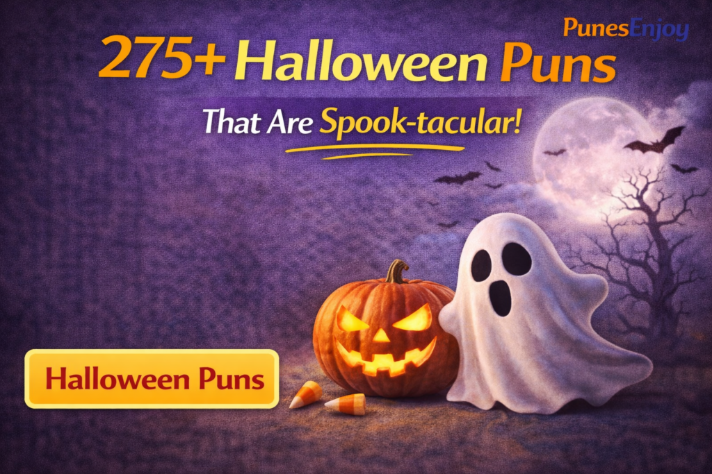 260+ Halloween puns that are scream-worthily hilarious - PunsEnjoy