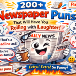 newspaper puns