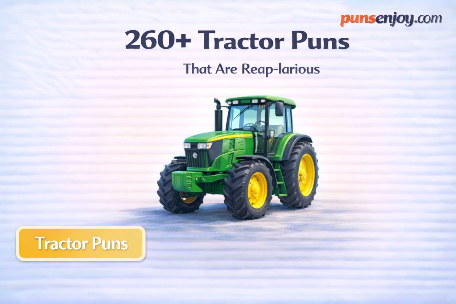 tractor puns jokes