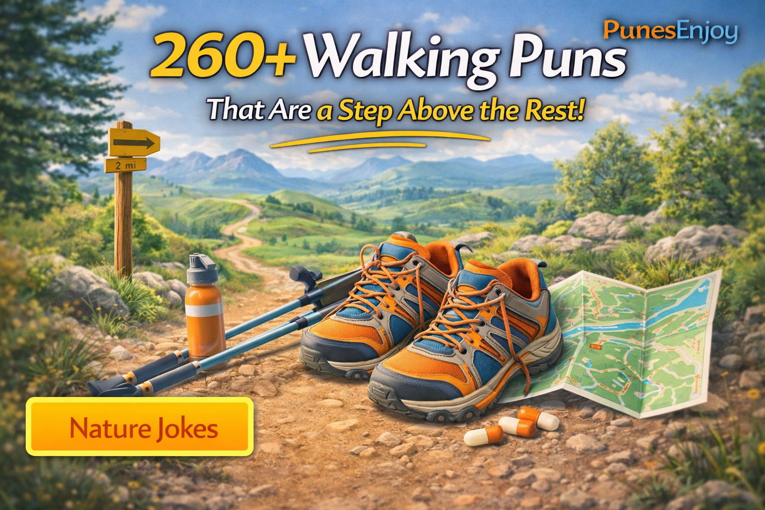 walking puns