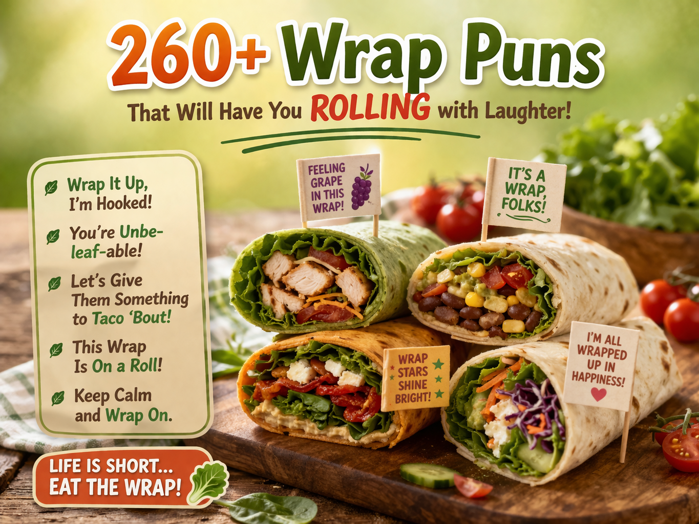 wrap puns