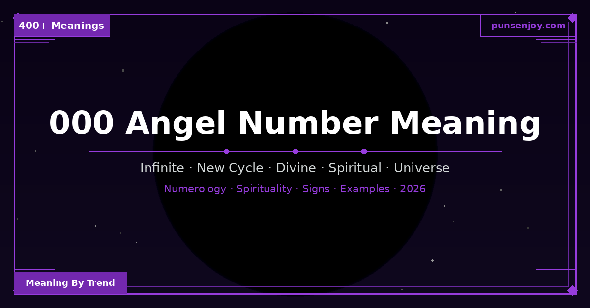 000 angel number meaning