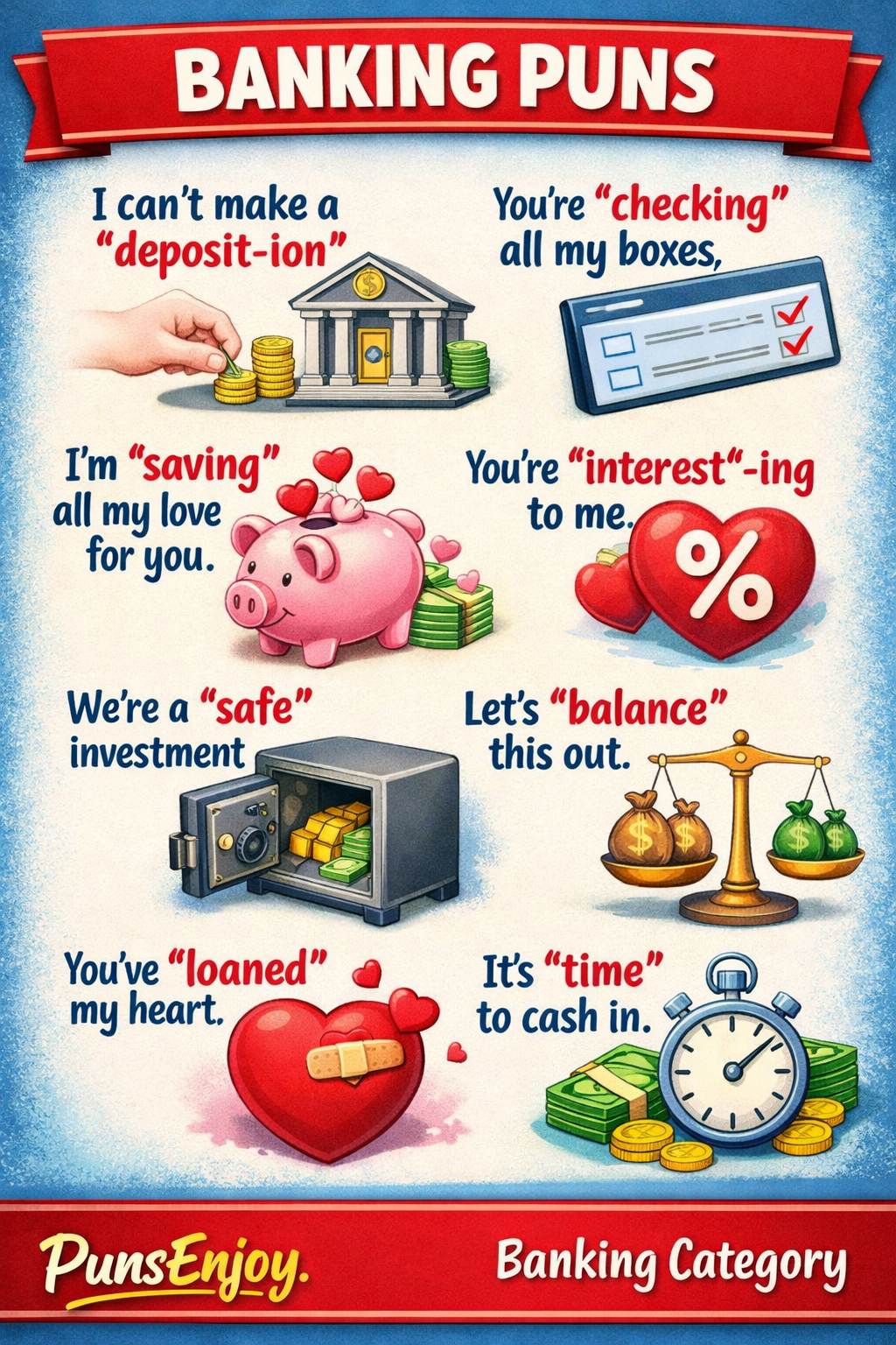 banking puns