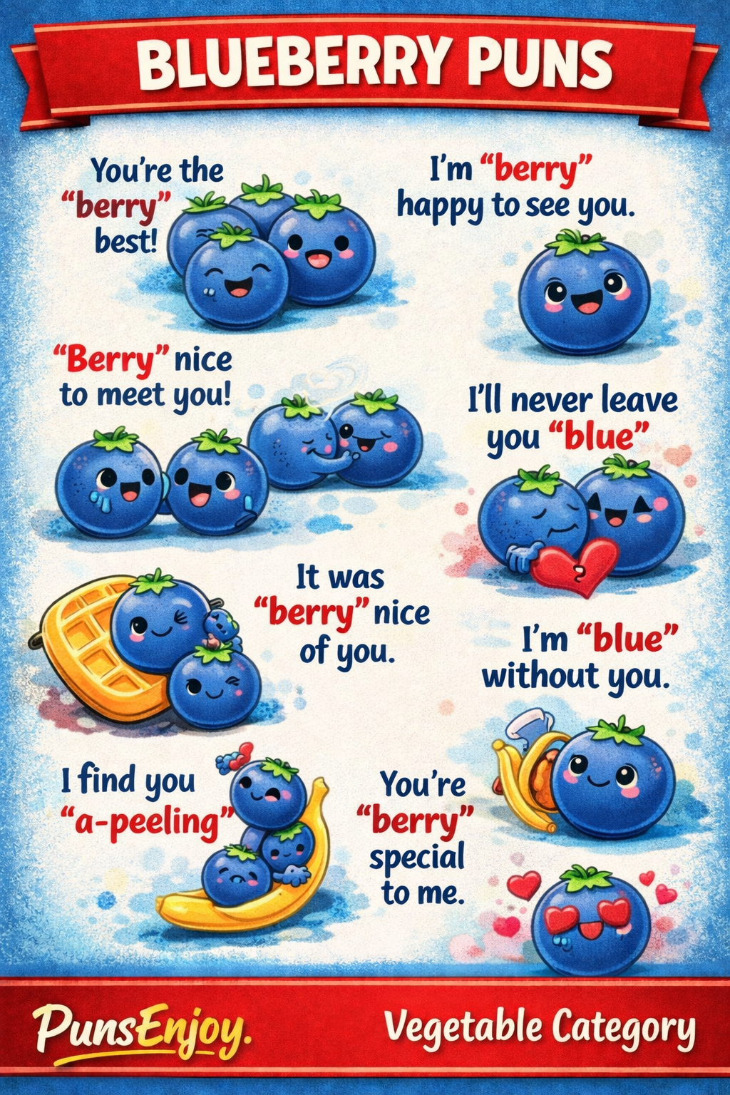 blueberry puns