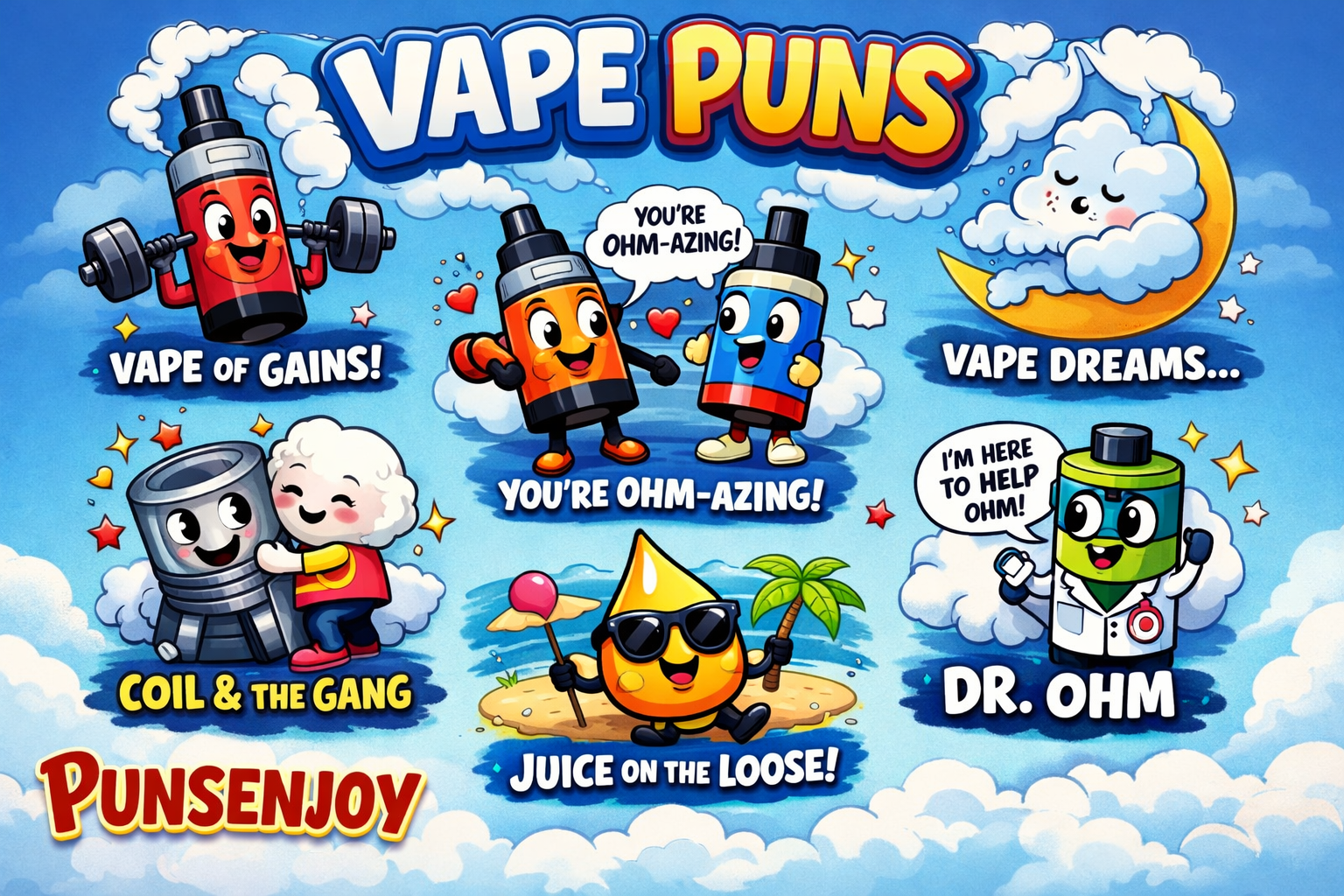 vape puns