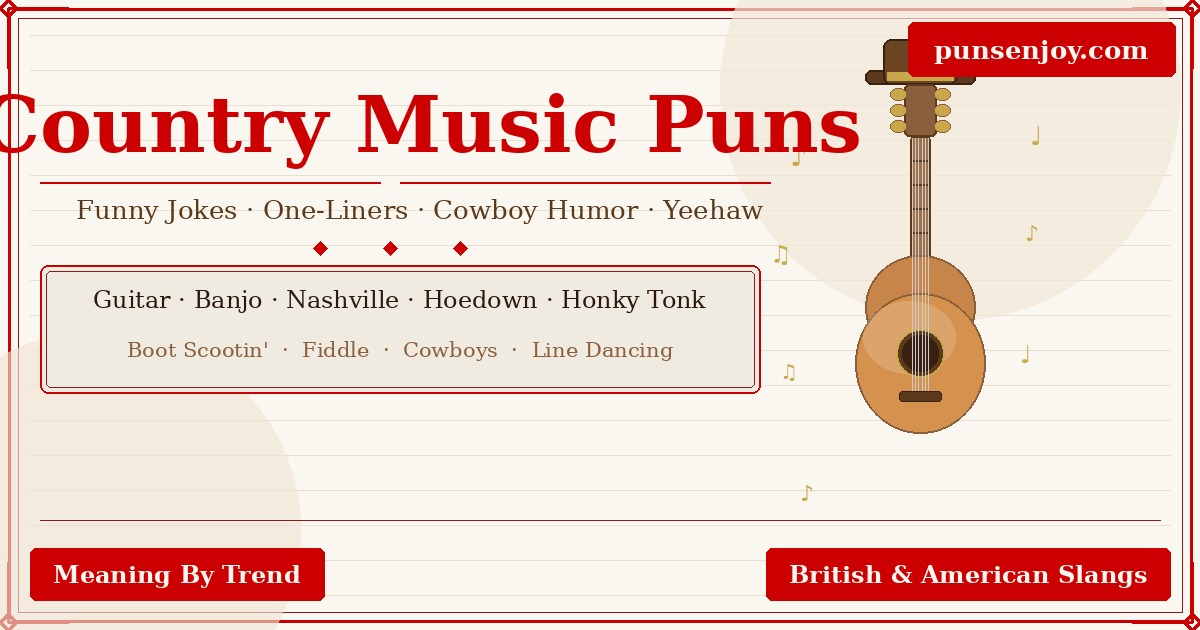 country music puns