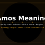 amos-meaning