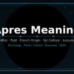 apres meaning