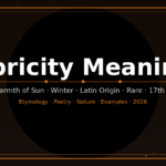 apricity-meaning