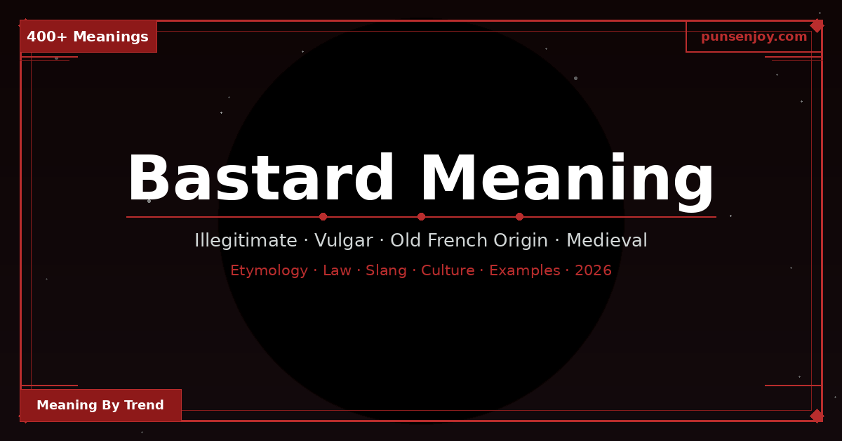 bastard-meaning