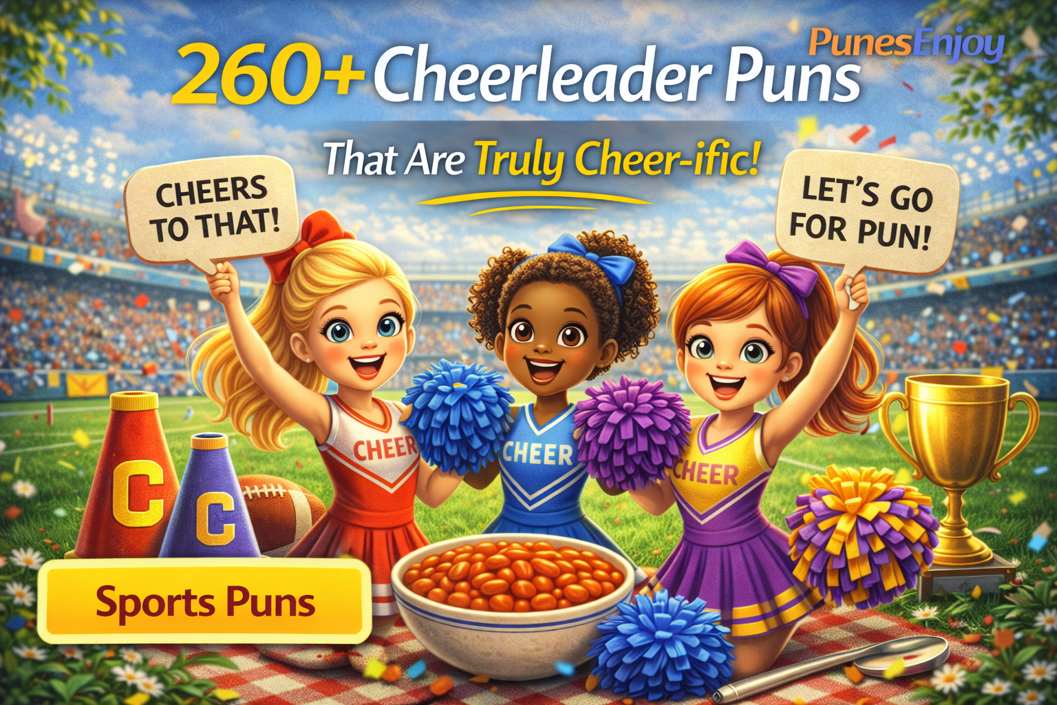 cheerleader puns