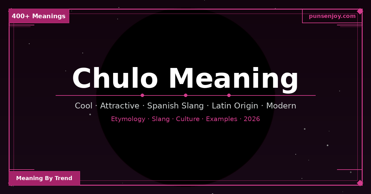 chulo-meaning