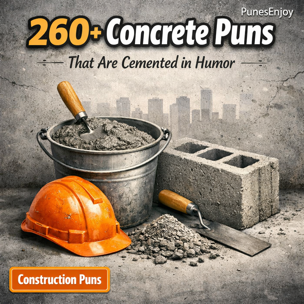 concrete puns