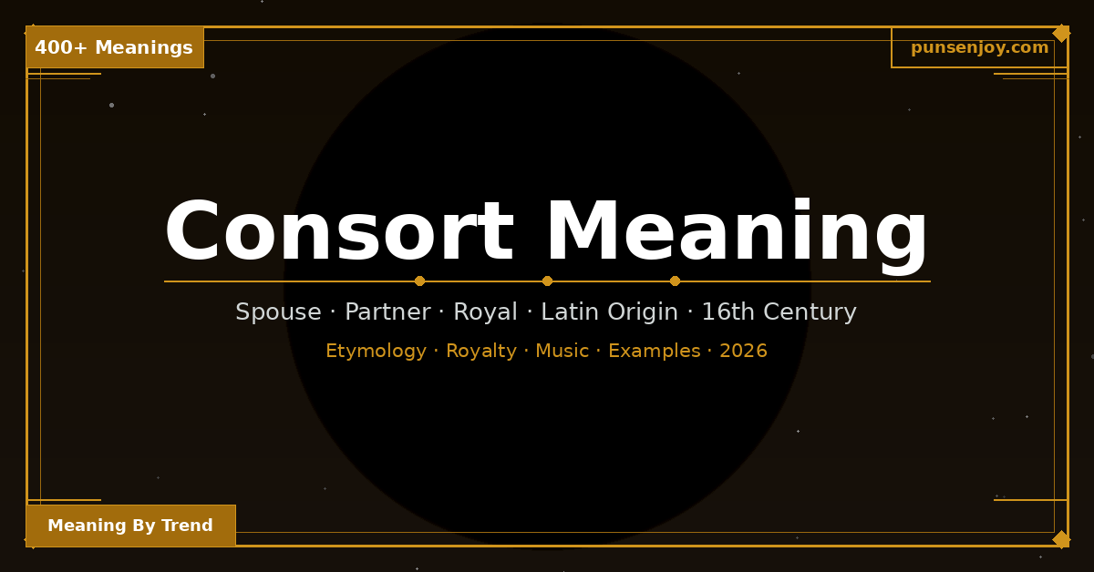 consort-meaning