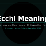 ecchi-meaning