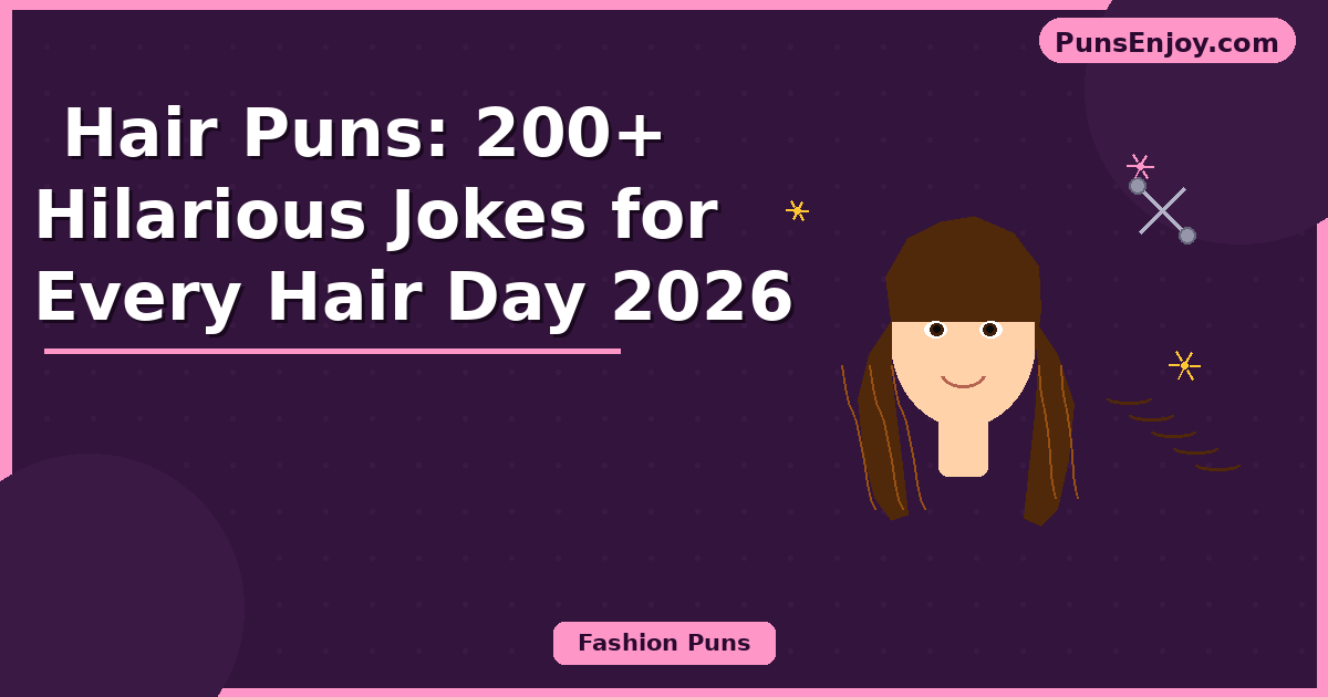 hair puns