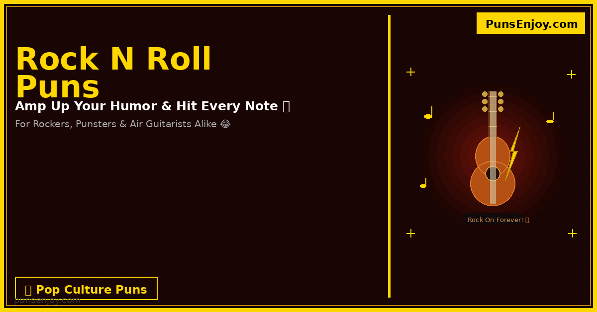 rock n roll puns