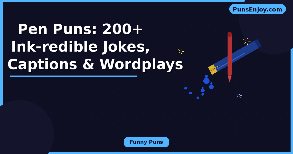 pen puns