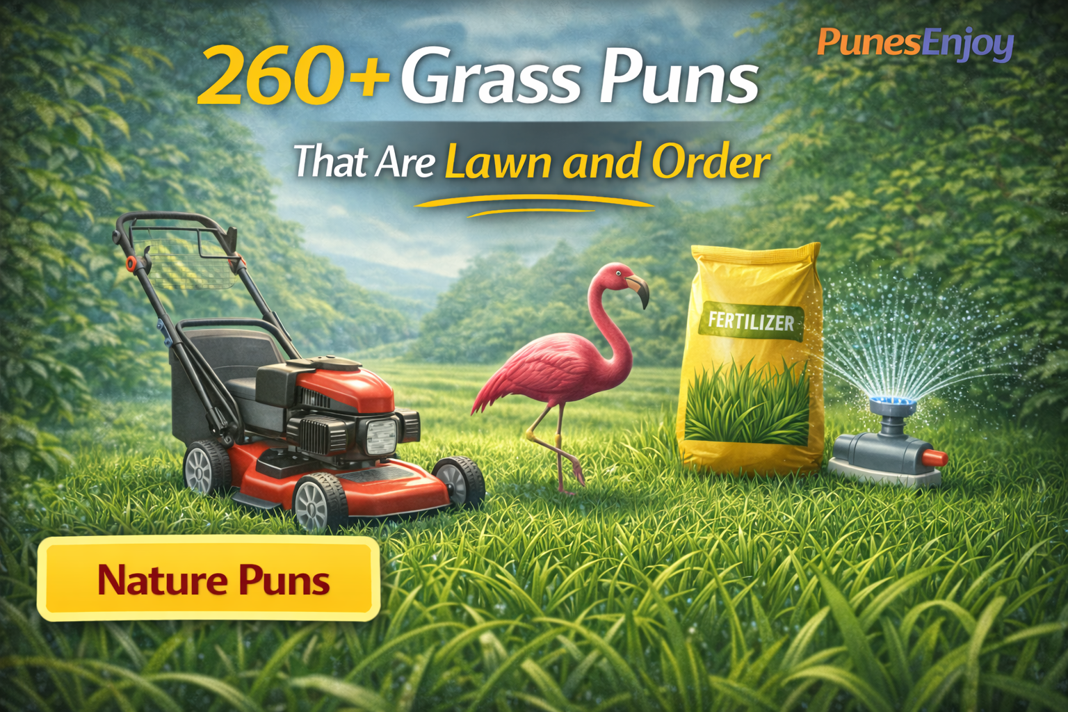 grass puns