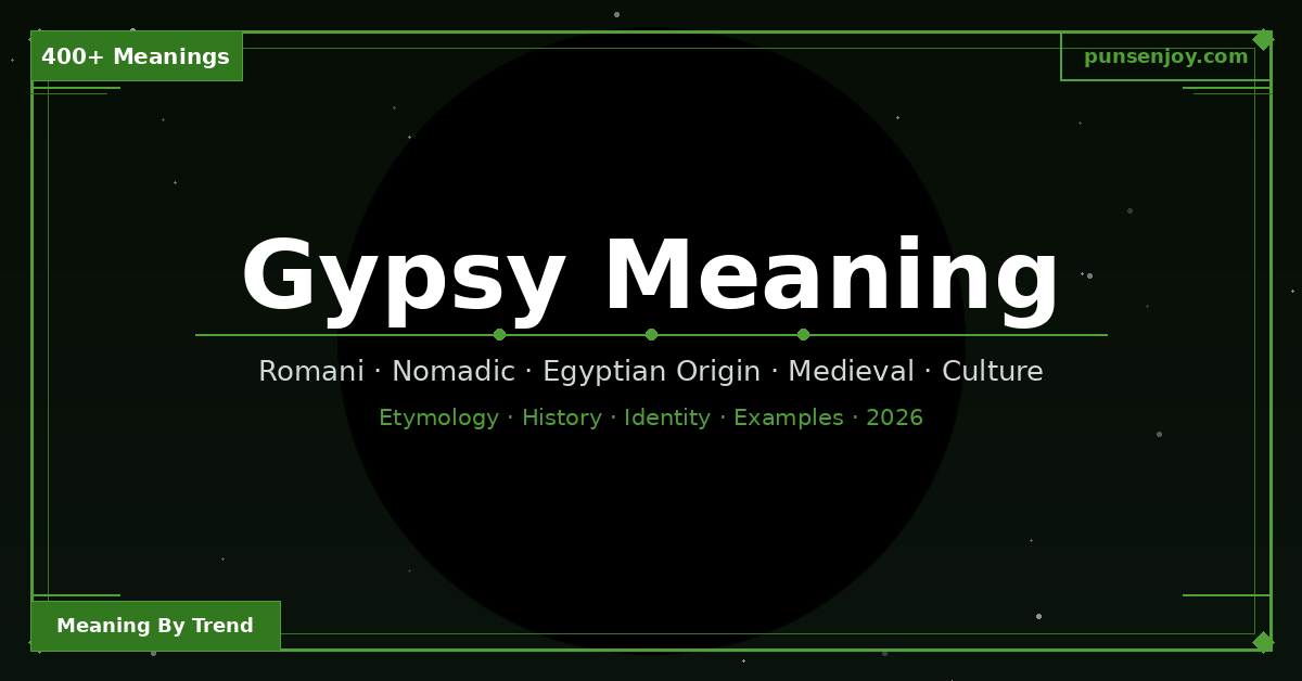 gypsy meaning