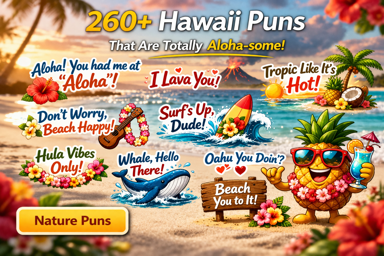 hawaii puns