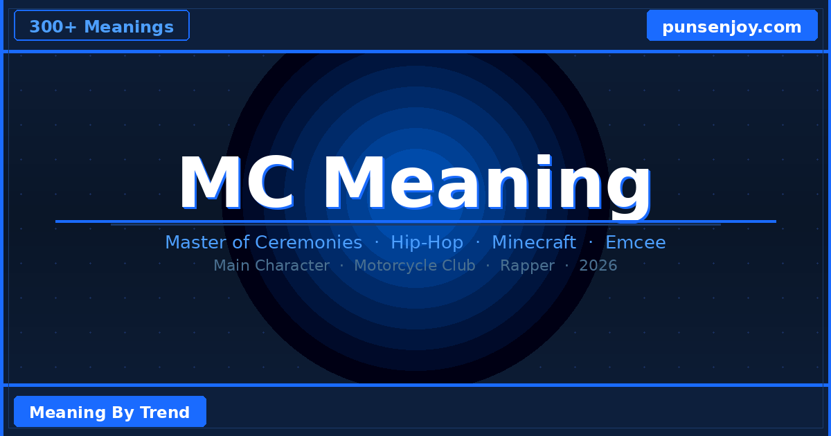 mc meaning