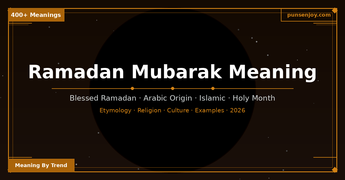 ramadan mubarak meaning
