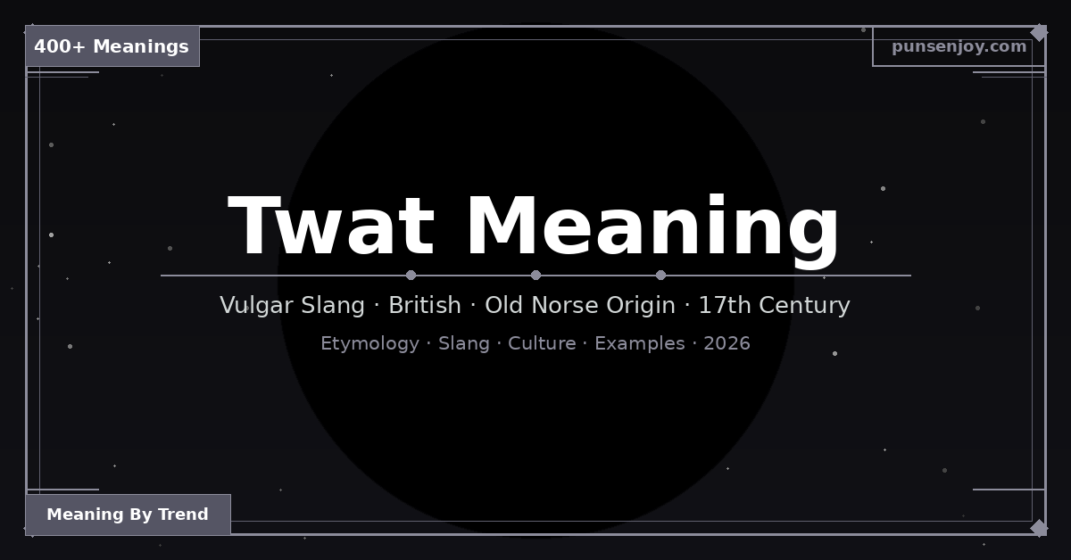 twat-meaning