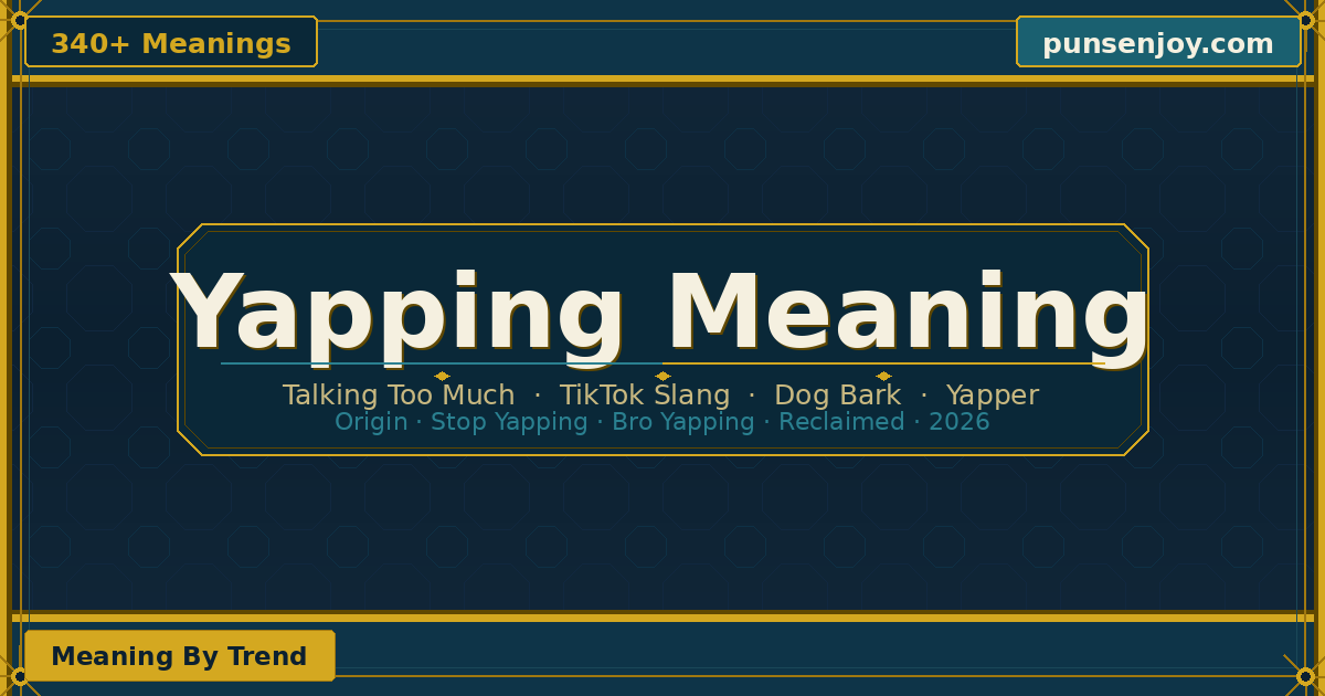 yapping meaning
